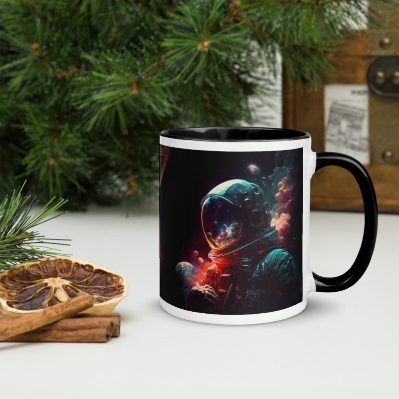 DEEP SPACE, Mug with colored inside