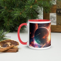 DEEP SPACE, Mug with colored inside