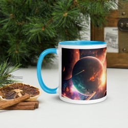 DEEP SPACE, Mug with colored inside