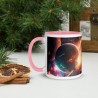 DEEP SPACE, Tasse mit farbiger Innenseite