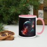 DEEP SPACE, Tasse mit farbiger Innenseite