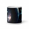 DEEP SPACE, White glossy mug