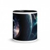 DEEP SPACE, Tasse mit farbiger Innenseite