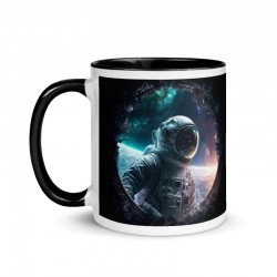 DEEP SPACE, Tasse mit farbiger Innenseite