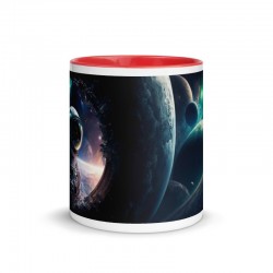 DEEP SPACE, Mug with colored inside