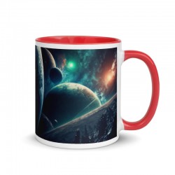 DEEP SPACE, Mug with colored inside