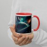 DEEP SPACE, Mug with colored inside