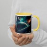 DEEP SPACE, Mug with colored inside