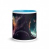 DEEP SPACE, Tasse mit farbiger Innenseite