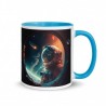 DEEP SPACE, Tasse mit farbiger Innenseite