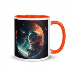 DEEP SPACE, Mug with colored inside