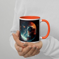 DEEP SPACE, Mug with colored inside