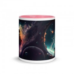 DEEP SPACE, Tasse mit farbiger Innenseite