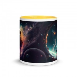 DEEP SPACE, Mug with colored inside