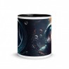 DEEP SPACE, Tasse mit farbiger Innenseite