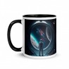 DEEP SPACE, Tasse mit farbiger Innenseite