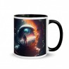 DEEP SPACE, Tasse mit farbiger Innenseite