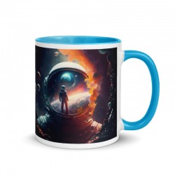 DEEP SPACE, Mug with colored inside