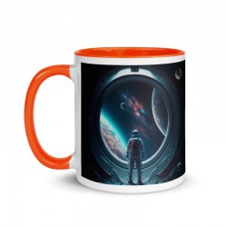 DEEP SPACE, Tasse mit farbiger Innenseite