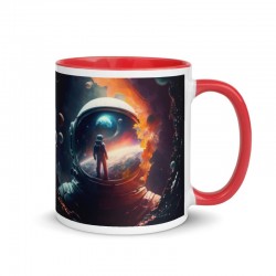 DEEP SPACE, Mug with colored inside