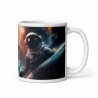 DEEP SPACE, White glossy mug