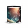 DEEP SPACE, White glossy mug