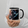 DEEP SPACE, White glossy mug