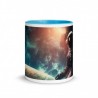 DEEP SPACE, White glossy mug