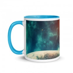 DEEP SPACE, White glossy mug