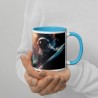 DEEP SPACE, White glossy mug