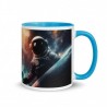 DEEP SPACE, White glossy mug