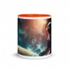 DEEP SPACE, White glossy mug