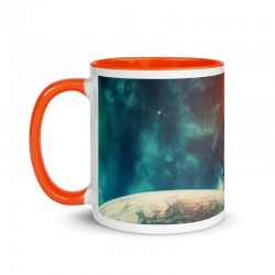 DEEP SPACE, White glossy mug