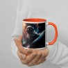 DEEP SPACE, White glossy mug