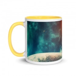 DEEP SPACE, White glossy mug