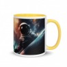 DEEP SPACE, White glossy mug