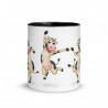 Happy Cow, Tasse mit farbiger Innenseite