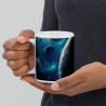 DEEP SPACE, White glossy mug