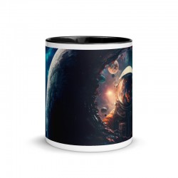 DEEP SPACE, Mug with colored inside