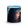 DEEP SPACE, Tasse mit farbiger Innenseite