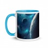 DEEP SPACE, Tasse mit farbiger Innenseite