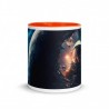 DEEP SPACE, Tasse mit farbiger Innenseite