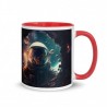 DEEP SPACE, Tasse mit farbiger Innenseite