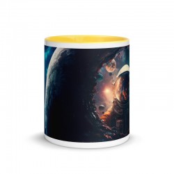 DEEP SPACE, Mug with colored inside