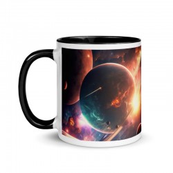 DEEP SPACE, Mug with colored inside