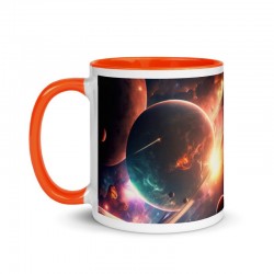 DEEP SPACE, Tasse mit farbiger Innenseite