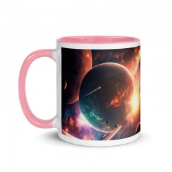 DEEP SPACE, Tasse mit farbiger Innenseite