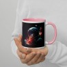 DEEP SPACE, Tasse mit farbiger Innenseite