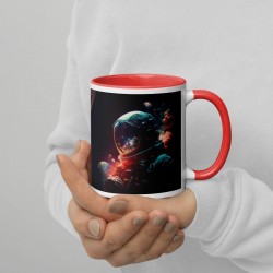 DEEP SPACE, Mug with colored inside