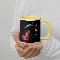 DEEP SPACE, Mug with colored inside